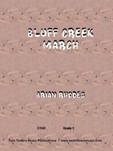 Bluff Creek March Concert Band sheet music cover